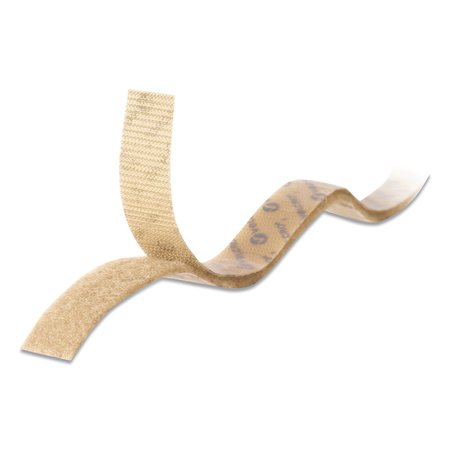 Velcro Brand Reclosable Fastener, 15 ft, 3/4 in Wd, Beige 90083